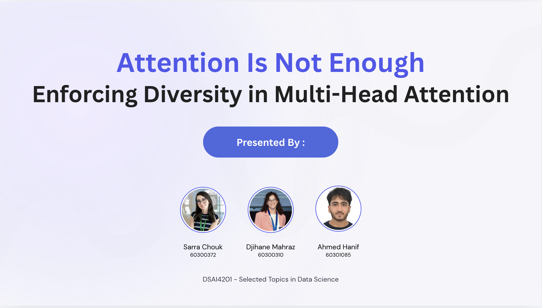 Attention Is Not Enough: Enforcing Diversity in Multi-Head Attention